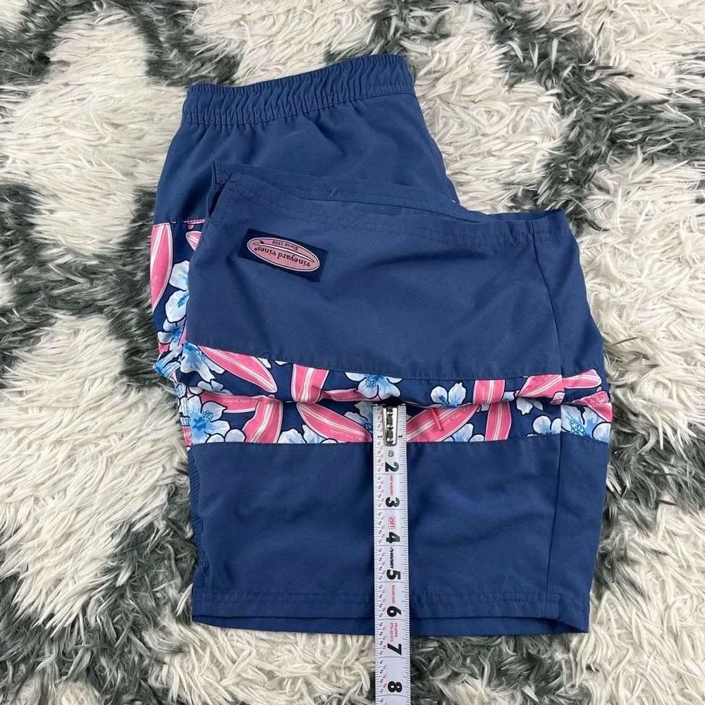 Vineyard Vines Men's Pierced Surfboard Chappy Swim Trunks Sz Small Style 1M0630